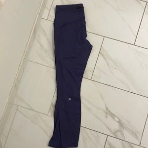 Lululemon lined legging